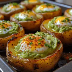 Discover the delightful combination of flavors and textures in Mini Egg & Avocado Tater Cups. This innovative dish offers a perfect balance of creamy avocado, savory eggs, and crispy potato, making it an excellent choice for brunch or a satisfying snack. With simple ingredients and straightforward steps, this recipe is not only easy to prepare but also packed with nutrients, appealing to both health-conscious individuals and food enthusiasts alike. These mini tater cups are the perfect way to enjoy a medley of wholesome ingredients in a fun and bite-sized format.