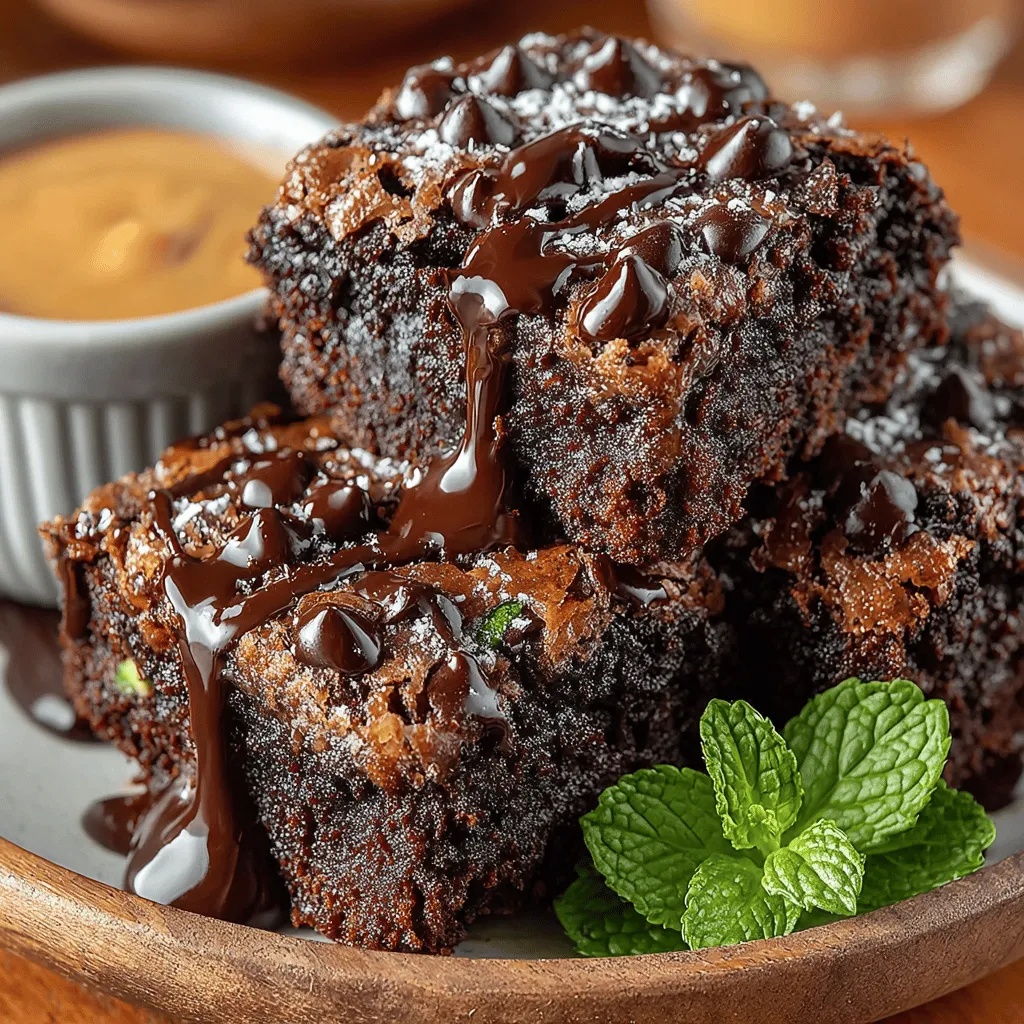 Baking fudgy healthy zucchini brownies may seem simple, but paying attention to key indicators can elevate your baking game and ensure perfect results every time. Here are a few techniques to check for doneness: