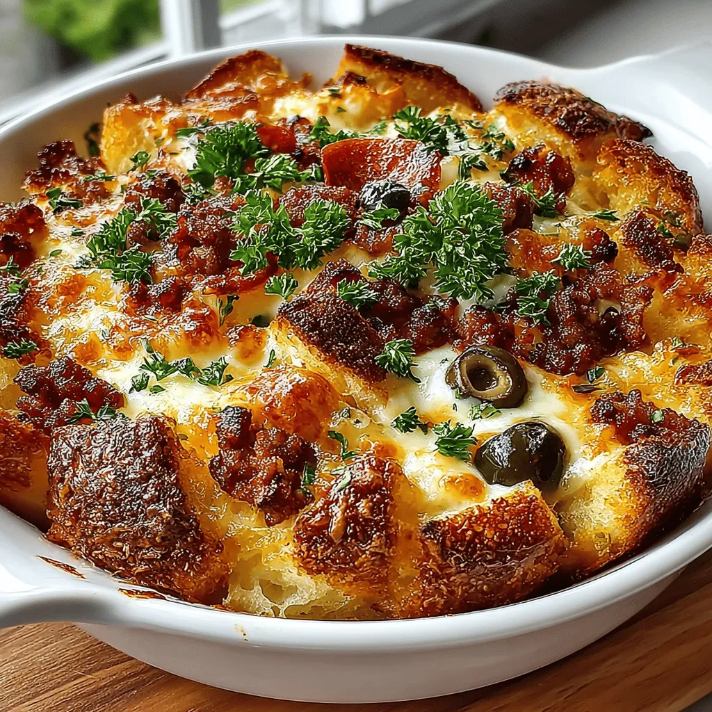 In the world of comforting dishes, few can rival the hearty satisfaction that casseroles bring to the table. These beloved baked dishes are synonymous with warmth and togetherness, often evoking memories of family gatherings and cozy nights spent sharing food with loved ones. One such dish that embodies this spirit is the Cheesy Charcuterie Casserole. This innovative recipe is a wonderful twist on the classic charcuterie board, seamlessly merging the flavors of savory meats, rich cheeses, and crusty bread into a single, mouthwatering baked delight. Not only does this casserole promise a flavorful experience, but it also serves as a crowd-pleaser, making it an ideal choice for gatherings, brunches, or family dinners.