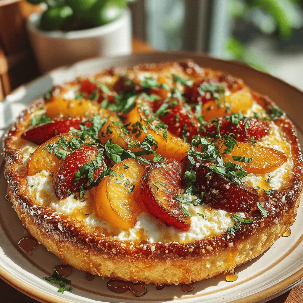 In recent years, the culinary world has witnessed a delightful trend: the incorporation of fruits onto pizzas. While traditional toppings often evoke images of savory ingredients like pepperoni and mushrooms, the introduction of sweet fruits has opened up a new realm of flavors that tantalize the taste buds. One such innovative creation is the Sweet Peach Bliss Pizza, a dish that harmoniously marries the sweetness of ripe peaches with the creaminess of cheese and the fresh aroma of basil. This unique pizza not only showcases the versatility of pizza as a canvas for diverse ingredients but also celebrates the vibrant flavors of summer.