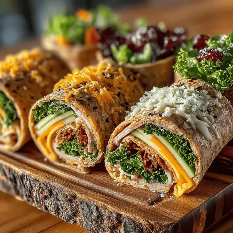 When it comes to creating the perfect Turkey and Cheese Apple Wrap Bites, the way you wrap the tortilla can significantly affect the overall taste and presentation. A well-wrapped bite not only looks appealing but also ensures that the flavors meld beautifully.