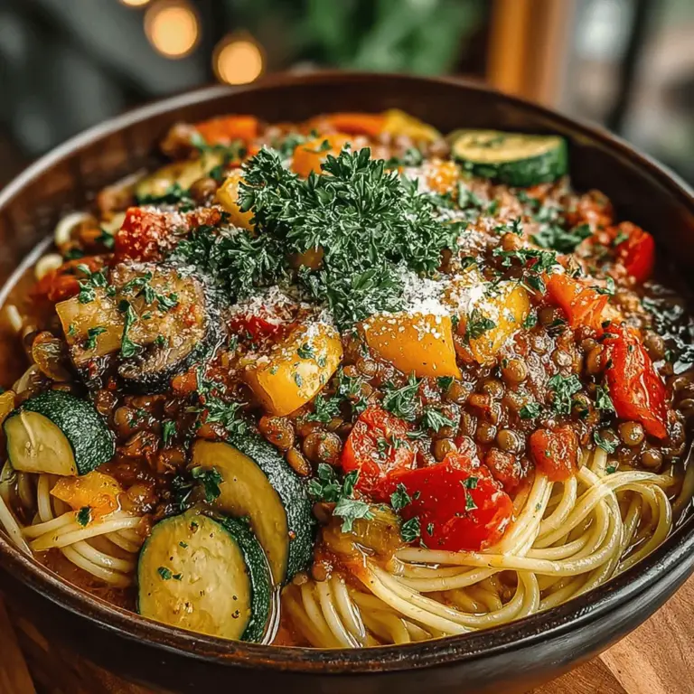 In the world of comfort food, few dishes hold as much warmth and satisfaction as a hearty bowl of bolognese. Traditionally known for its rich meat sauce, the bolognese has been reimagined in our recipe for Savory Slow Cooker Veggie Bolognese, a vegetarian twist that retains all the depth of flavor while embracing wholesome ingredients. This dish isn't just about filling your stomach; it's about nourishing your body and soul with every bite.