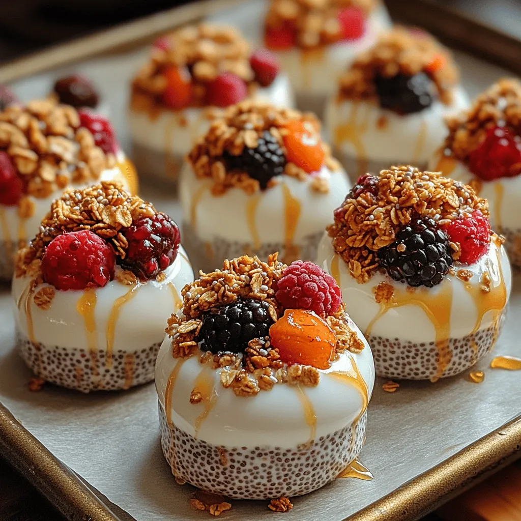 In a world where healthy snacking meets indulgence, "Honey Chia Dreams" emerge as an irresistible treat. This delightful recipe perfectly balances creamy yogurt, sweet honey, and nutrient-rich chia seeds to create a satisfying snack that caters to both health-conscious individuals and those with a sweet tooth. The beauty of Honey Chia Dreams lies in their versatility; whether you're in need of a quick breakfast option or a delectable dessert, these frozen yogurt clusters are designed to please a variety of palates. With the ability to customize ingredients according to dietary needs, they are not only delicious but also accessible for everyone.