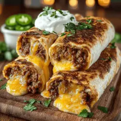In the world of quick and satisfying meals, few dishes can compete with the deliciousness and convenience of Turkey and Chili Cheese Snack Wraps. This recipe seamlessly combines the hearty flavors of ground turkey, zesty chili beans, and melted cheddar cheese, all enveloped in a soft flour tortilla. Ideal for weeknight dinners, game day gatherings, or casual get-togethers, these wraps are not only easy to prepare but also allow for customization to suit your personal taste preferences. In this article, we will delve into the details of this mouthwatering dish, exploring its health benefits, preparation steps, and serving suggestions.