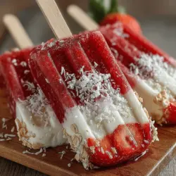 As the weather warms up, the craving for a refreshing treat intensifies. Enter the Frozen Yogurt Strawberry Oat Pops—a delicious combination of creamy yogurt, fresh strawberries, and wholesome oats. This recipe not only satisfies your sweet tooth but also provides a nutritious, guilt-free indulgence that the whole family can enjoy. With their vibrant color and delightful taste, these pops are a perfect addition to summer picnics, backyard barbecues, or simply as a cool snack to beat the heat.