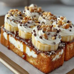 Frozen Yogurt Banana Cinnamon Swirl Slices are a delightful and healthy treat that seamlessly marries the natural sweetness of ripe bananas with the creamy texture of Greek yogurt, all enhanced by the warm aroma of cinnamon. This innovative recipe is perfect for families looking for a refreshing dessert option that can be enjoyed at any time of the day. Unlike many traditional desserts that are laden with sugar and unhealthy fats, these slices offer a nutritious alternative that satisfies sweet cravings while providing essential nutrients.