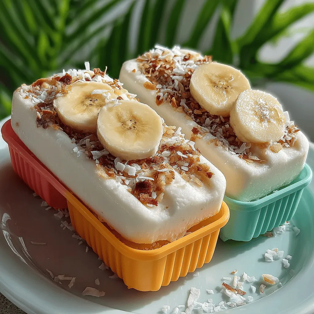 In the sweltering heat of summer, nothing rejuvenates the spirit quite like a refreshing frozen treat. Enter the Tropical Bliss Frozen Coconut Banana Yogurt Pops—a delightful, creamy, and fruity indulgence that is as easy to make as it is satisfying to eat. This recipe combines the natural sweetness of ripe bananas with the rich flavor of coconut, offering a nourishing snack that pleases both children and adults alike. Perfect for hot days, these pops are not only delicious but also packed with nutrients, making them an ideal guilt-free dessert option. In this article, we will explore the components of this recipe, the health benefits of the ingredients, and the joy of creating your own frozen treats at home.