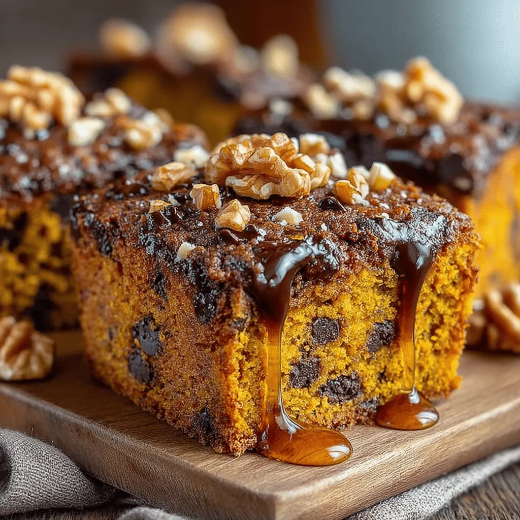 The secret to the rich flavor and healthy profile of the Harvest Delight Pumpkin Chocolate Snack Bars lies in their carefully selected ingredients. Each component contributes not only to the taste but also to the overall nutritional value of the bars.