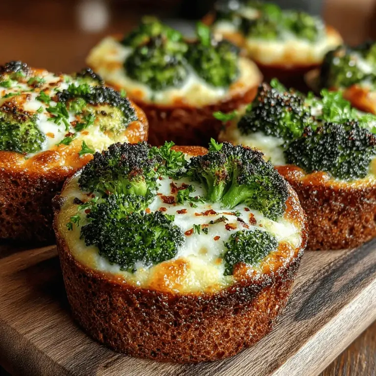 In the quest for a quick yet nutritious breakfast option, Mini Broccoli Egg Muffin Toasts stand out as a delectable choice. These bite-sized delights are not only easy to prepare, but they also pack a punch when it comes to flavor and nutrition. With vibrant green broccoli and protein-rich eggs as the stars of the show, they offer a wholesome way to kickstart your day or serve as a delightful appetizer for your next gathering.