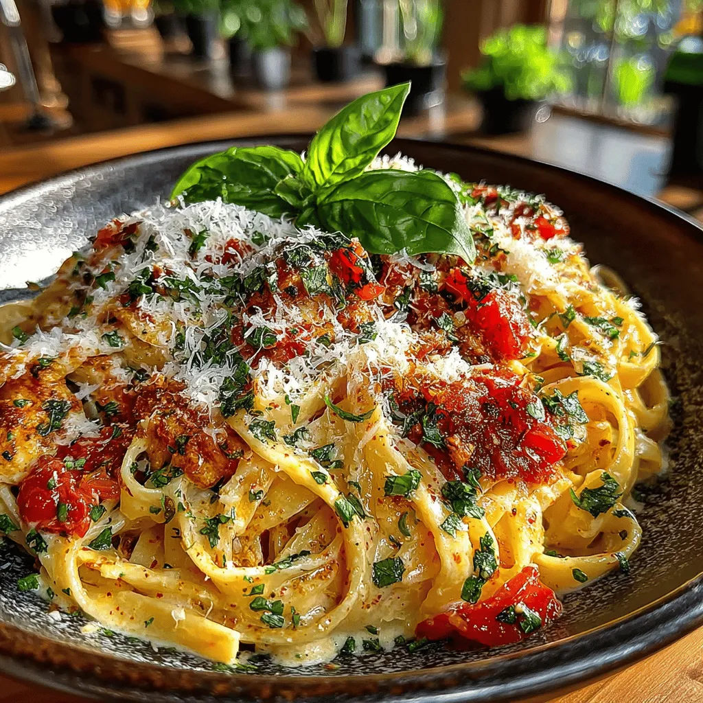Creamy Tomato Basil Pasta is a dish that embodies the essence of comfort food, combining rich flavors with a luscious texture that envelops every bite. This recipe is not only a feast for the palate but also an invitation to gather around the dining table with family and friends. It's the kind of dish that transforms a simple weeknight dinner into a special occasion, celebrating the joy of home-cooked meals. The creamy sauce, infused with fresh basil and vibrant tomatoes, offers a delightful balance that pleases even the pickiest eaters.