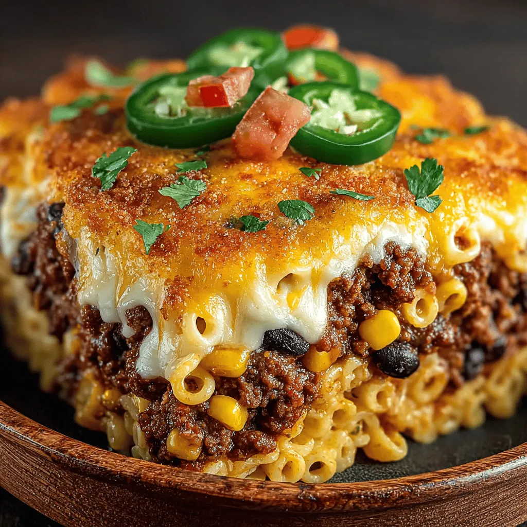 Casseroles have long been cherished as the ultimate comfort food, embodying warmth, heartiness, and a sense of home. These one-dish wonders are perfect for busy families and gatherings, allowing for effortless meal preparation and cleanup. The Cheesy Taco Casserole Delight takes the best elements of classic tacos and combines them with the comforting familiarity of pasta, creating a dish that is not only delicious but also satisfying. This recipe is an ideal solution for weeknight dinners or potluck parties, offering a fusion of flavors that pleases both kids and adults alike.