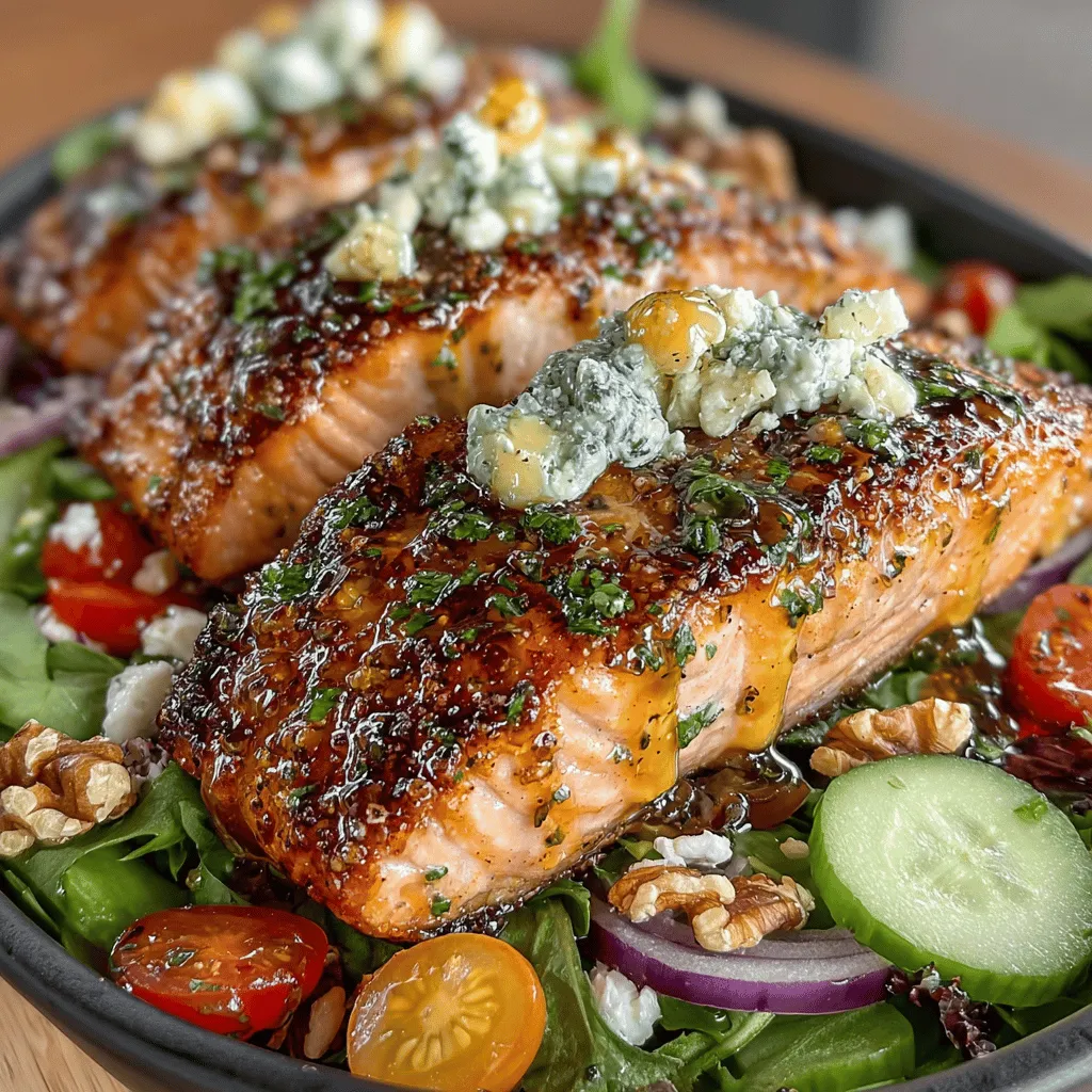In the realm of healthy eating, few dishes can boast the vibrant combination of flavors and health benefits found in a Honey Mustard Glazed Salmon Salad. This recipe not only tantalizes your taste buds but also serves as a wholesome meal packed with nutrients. The star of the dish, salmon, is renowned for its rich omega-3 fatty acids, which are essential for heart health and cognitive function. Coupled with a refreshing array of salad greens and vegetables, this dish presents a satisfying balance of taste and nutrition.