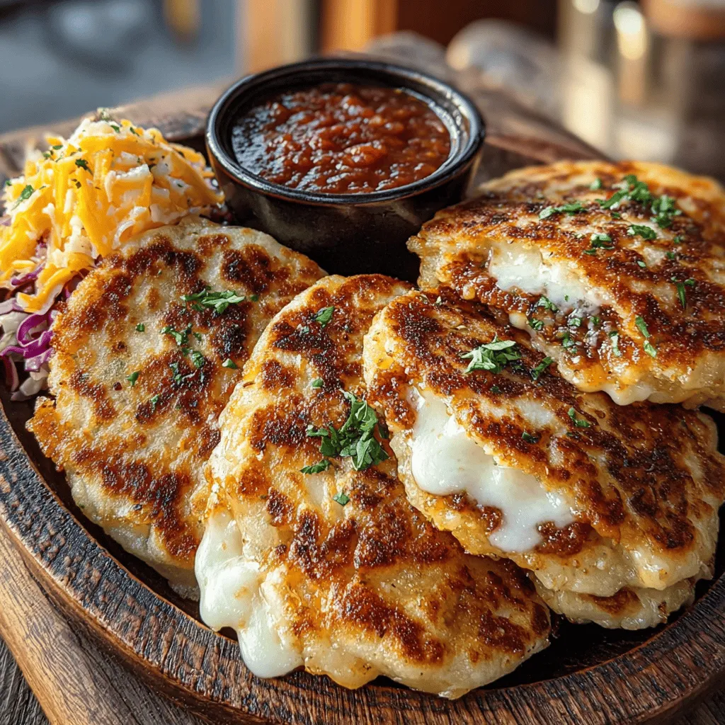 In the vibrant world of Latin American cuisine, few dishes capture the heart quite like pupusas. These delicious stuffed corn tortillas, hailing from El Salvador, are a delightful blend of flavors and textures that have gained popularity well beyond their origins. Traditionally served with a tangy cabbage slaw known as curtido and a rich tomato salsa, pupusas are a staple in Salvadoran households and are often enjoyed during festive gatherings and family celebrations. This article will guide you through the process of creating Cheesy Corn Delight Pupusas, a mouthwatering variation that emphasizes the gooey goodness of cheese, with the option to incorporate savory fillings like beans or meat. Whether you are an experienced cook or a culinary novice, the journey of crafting these delectable treats promises to be rewarding.