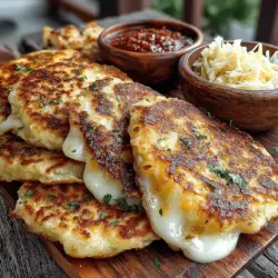 In the vibrant world of Latin American cuisine, few dishes capture the heart quite like pupusas. These delicious stuffed corn tortillas, hailing from El Salvador, are a delightful blend of flavors and textures that have gained popularity well beyond their origins. Traditionally served with a tangy cabbage slaw known as curtido and a rich tomato salsa, pupusas are a staple in Salvadoran households and are often enjoyed during festive gatherings and family celebrations. This article will guide you through the process of creating Cheesy Corn Delight Pupusas, a mouthwatering variation that emphasizes the gooey goodness of cheese, with the option to incorporate savory fillings like beans or meat. Whether you are an experienced cook or a culinary novice, the journey of crafting these delectable treats promises to be rewarding.