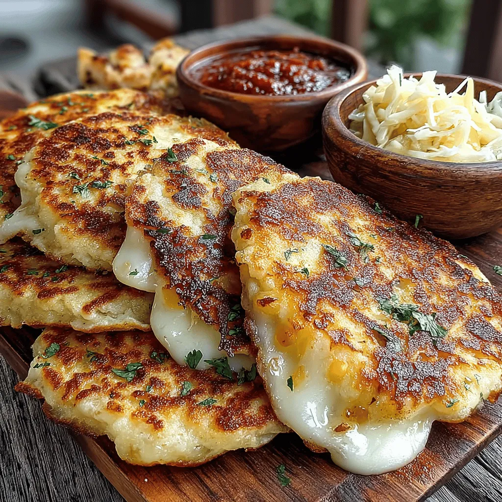In the vibrant world of Latin American cuisine, few dishes capture the heart quite like pupusas. These delicious stuffed corn tortillas, hailing from El Salvador, are a delightful blend of flavors and textures that have gained popularity well beyond their origins. Traditionally served with a tangy cabbage slaw known as curtido and a rich tomato salsa, pupusas are a staple in Salvadoran households and are often enjoyed during festive gatherings and family celebrations. This article will guide you through the process of creating Cheesy Corn Delight Pupusas, a mouthwatering variation that emphasizes the gooey goodness of cheese, with the option to incorporate savory fillings like beans or meat. Whether you are an experienced cook or a culinary novice, the journey of crafting these delectable treats promises to be rewarding.