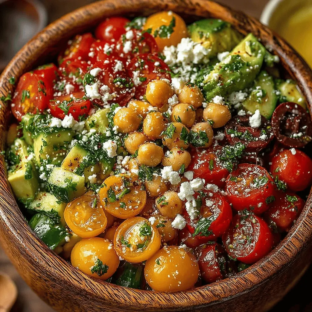 In today's fast-paced world, healthy eating often takes a backseat to convenience. However, preparing nutritious meals can be both simple and enjoyable. The Mediterranean Chickpea Salad Bowl is a vibrant, wholesome dish that brings together fresh ingredients rich in flavor, nutrients, and culinary tradition. This salad is not just a meal; it’s a celebration of the Mediterranean diet, known for its health benefits and emphasis on fresh produce. As we delve into this recipe, we will explore the rich landscape of flavors that define the Mediterranean region, highlighting how this salad embodies the essence of its culture while promoting a balanced lifestyle.