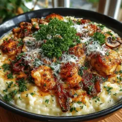Risotto, a cherished staple of Italian cuisine, is renowned for its creamy texture and rich, satisfying flavors. This beloved dish, often seen as the epitome of comfort food, is versatile and can be adapted to various tastes and preferences. Among the myriad of risotto recipes, Creamy Chicken & Mushroom Risotto stands out as a perfect combination of tender chicken, savory mushrooms, and the unique creaminess of Arborio rice.