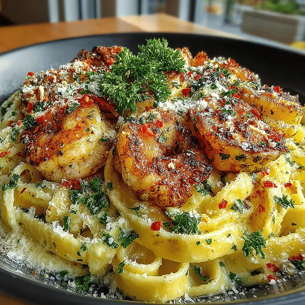 Garlic Butter Shrimp with Creamy Pasta is a dish that embodies comfort and indulgence, effortlessly combining succulent shrimp with a rich, velvety sauce. This recipe is a favorite for both weeknight dinners and special occasions, catering to those who appreciate a flavorful meal without a complicated cooking process. The marriage of garlic butter and creamy pasta creates a delightful harmony that tantalizes the taste buds, making it a go-to choice for seafood lovers and pasta enthusiasts alike.
