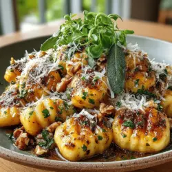 Heavenly Pumpkin Gnocchi with Nutty Brown Butter Sauce