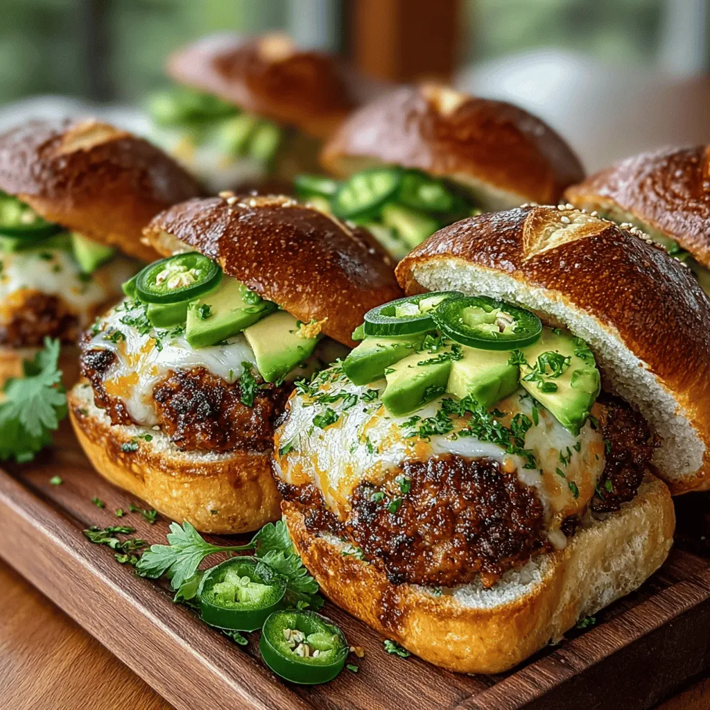If you’re looking for a delicious and healthier alternative to traditional beef sliders, look no further than Spicy Green Chili Turkey Sliders. These mouthwatering mini-burgers pack a punch with bold flavors and a hint of heat, making them a hit for any occasion. Whether it's a backyard barbecue, a game day gathering, or a simple family dinner, these sliders are sure to impress. Ground turkey serves as the perfect base, offering a lean protein option without sacrificing taste. The addition of spicy green chilies elevates the flavor profile, delivering a delightful kick that will tantalize your taste buds.