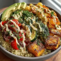 Vibrant Quinoa & Roasted Veggie Power Bowls