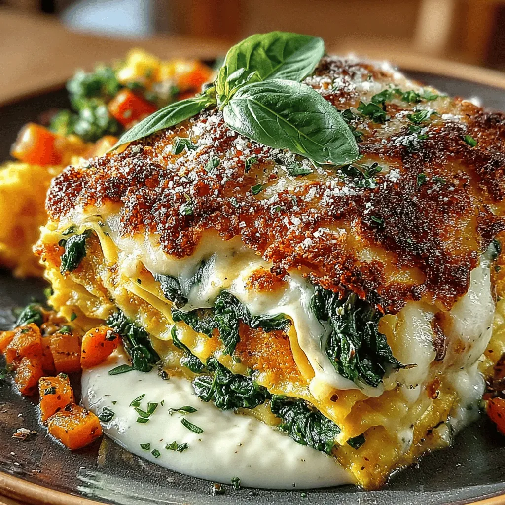 Lasagna is a beloved dish that has graced tables around the world for generations. Its layers of rich flavors and comforting textures make it a go-to for family gatherings, potlucks, and weeknight dinners. However, as health-conscious eating becomes increasingly popular, many are seeking alternatives that don't compromise on taste. Enter Butternut Bliss Spinach Lasagna—a delightful take on the traditional recipe that combines the sweet earthiness of butternut squash with the vibrant freshness of spinach. This dish not only delivers on flavor but also provides a nutritious option that can fit seamlessly into various meal occasions.