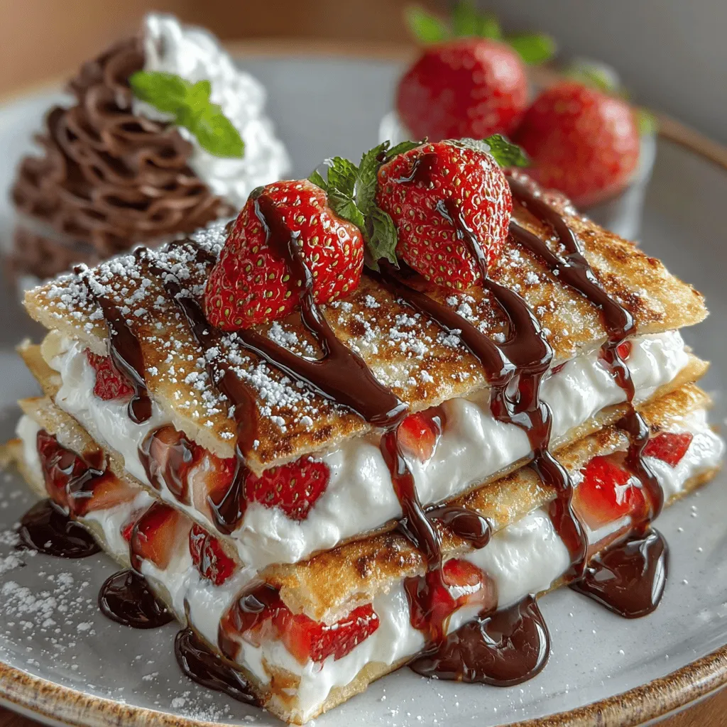 Neapolitan flavors have enchanted dessert lovers around the globe, thanks to their delightful combination of chocolate, vanilla, and strawberry. This classic trio not only brings back nostalgic memories but also offers a versatile base for innovative recipes. Enter the Neapolitan Cake Quesadillas—a creative dessert that marries the beloved flavors of Neapolitan cake with the fun, hand-held nature of quesadillas. This unique fusion not only elevates traditional dessert offerings but also showcases the playful side of culinary creativity, allowing you to indulge in a deliciously new experience.
