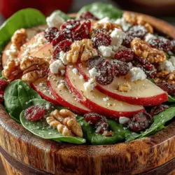 As the holiday season approaches, many of us start planning festive feasts that showcase vibrant flavors and seasonal ingredients. The Festive Apple Cranberry Spinach Salad is an ideal addition to your holiday table, offering a delicious blend of textures and tastes that can complement any meal. Whether you're hosting a family gathering or attending a potluck, this salad is sure to impress your guests while providing a refreshing contrast to heavier dishes.