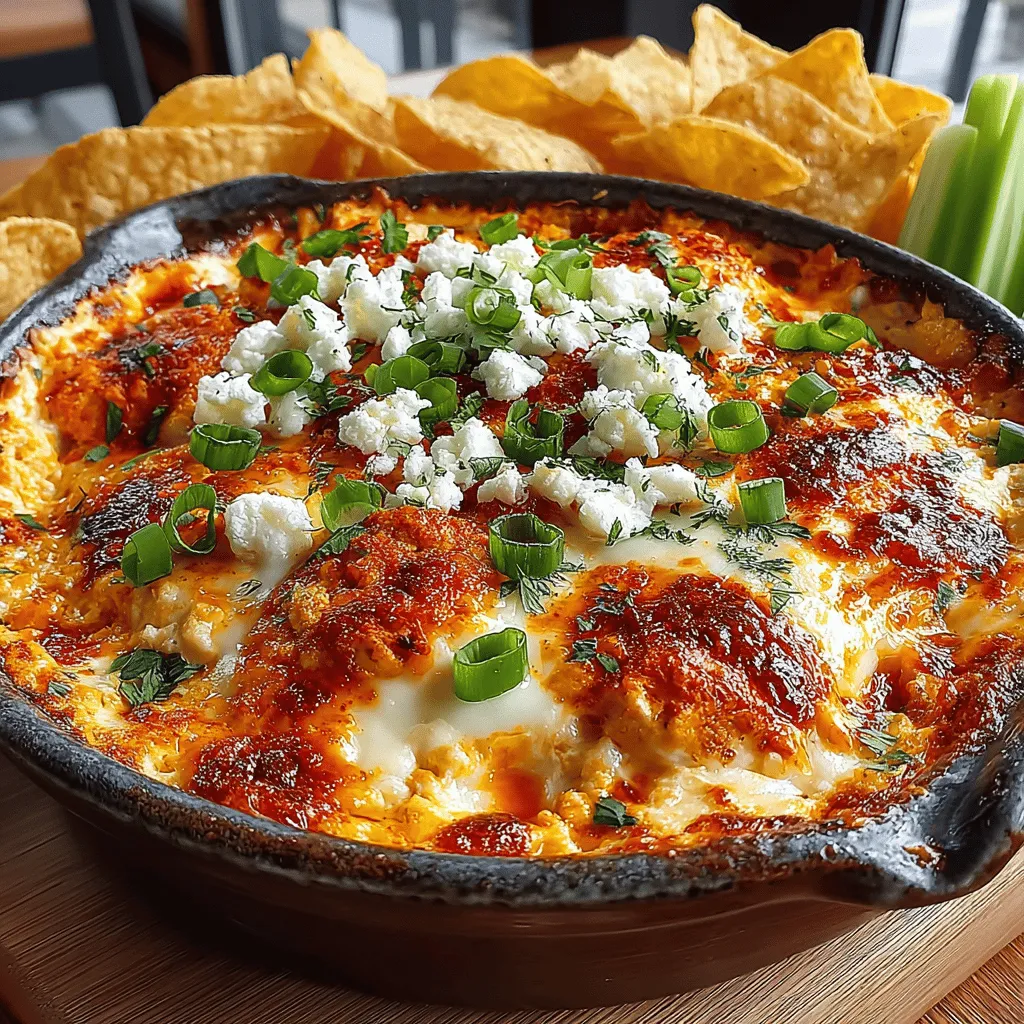 To create a delicious spicy cheesy buffalo chicken dip, it's essential to understand the roles of the key ingredients involved in the recipe. Each component contributes to the dip's overall flavor, texture, and appeal.