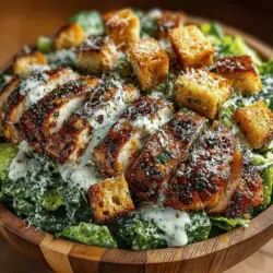 Classic Chicken Caesar Salad Delight