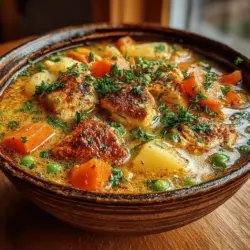 Cozy Instant Pot Chicken Pot Pie Soup Recipe
