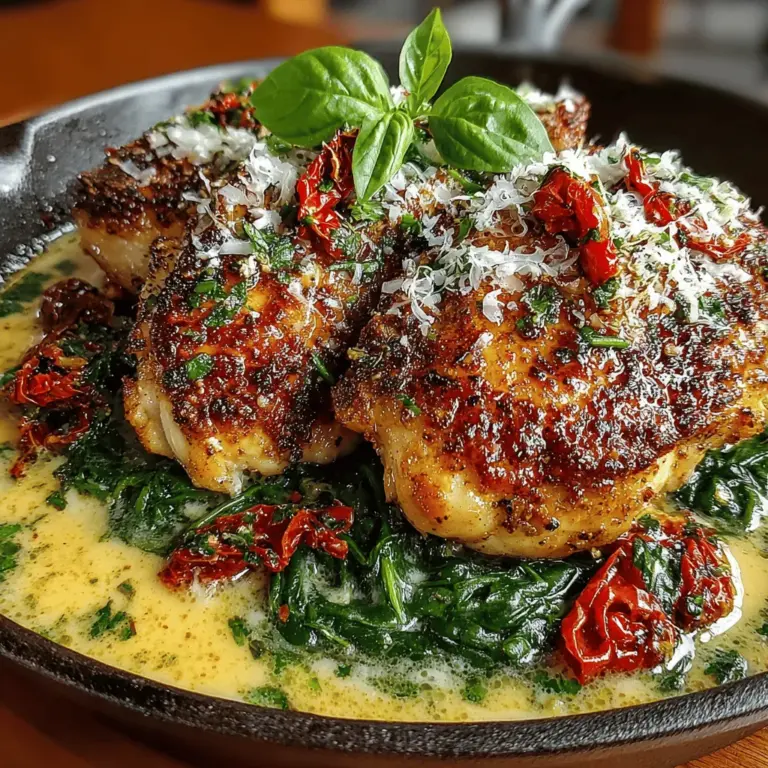 The dish known as "Marry-Me Chicken" has taken the home cooking scene by storm, captivating food lovers with its rich flavors and straightforward preparation. Originating from the desire to impress loved ones, this recipe has become a staple for many who want to create memorable meals without spending hours in the kitchen. Its appeal lies not only in its delectable taste but also in its versatility, making it a perfect choice for romantic evenings, family gatherings, or entertaining friends.