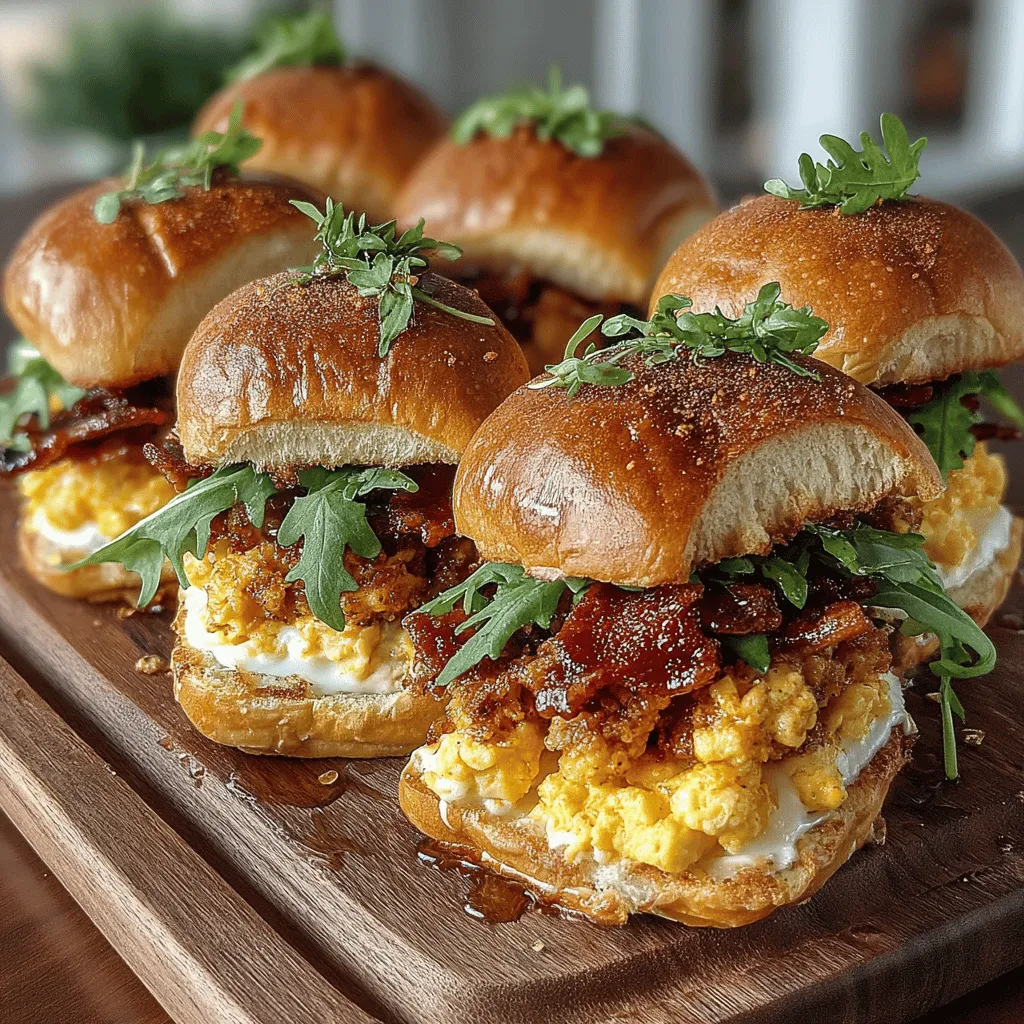 In today's fast-paced world, breakfast is often the meal that gets overlooked. However, it's essential to start your day with a nutritious and delicious meal that fuels your body and mind. Enter the Mini Egg and Apple Breakfast Sliders—a delightful combination of fluffy eggs, sweet apple slices, and sharp cheddar cheese all nestled in soft slider buns. This easy-to-make recipe is perfect for busy mornings, brunch gatherings, or even a comforting late-night snack. Not only are these sliders quick to prepare, but they also offer a unique twist on traditional breakfast fare, making them a crowd-pleaser for all ages.