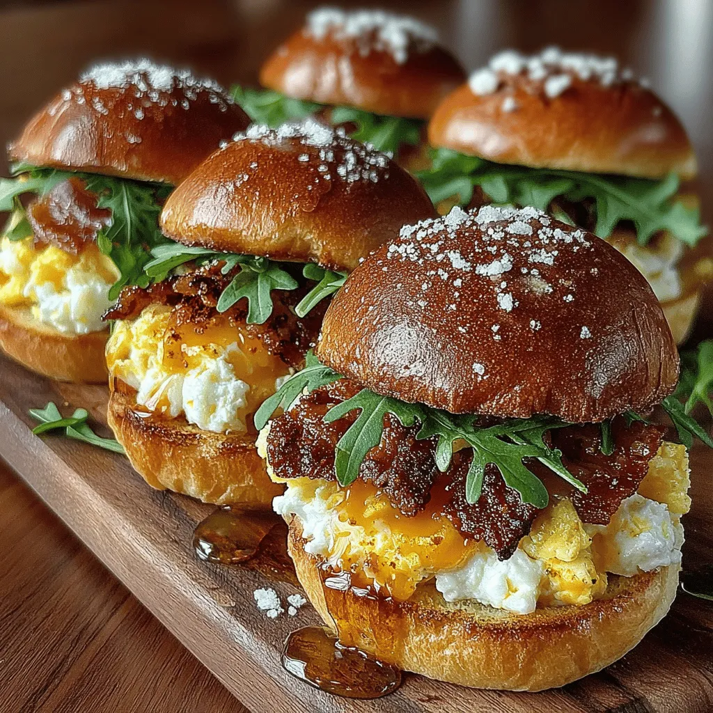 In today's fast-paced world, breakfast is often the meal that gets overlooked. However, it's essential to start your day with a nutritious and delicious meal that fuels your body and mind. Enter the Mini Egg and Apple Breakfast Sliders—a delightful combination of fluffy eggs, sweet apple slices, and sharp cheddar cheese all nestled in soft slider buns. This easy-to-make recipe is perfect for busy mornings, brunch gatherings, or even a comforting late-night snack. Not only are these sliders quick to prepare, but they also offer a unique twist on traditional breakfast fare, making them a crowd-pleaser for all ages.
