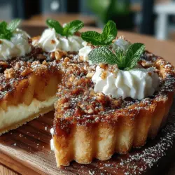 As the leaves turn golden and the air becomes crisp, there's no better way to celebrate the flavors of autumn than with a delightful Pear Tart with Maple Mascarpone. This exquisite dessert encapsulates the essence of the season, featuring tender, caramelized pears nestled in a buttery tart crust, all topped with a luscious maple mascarpone cream. It’s a wonderful way to showcase the fall harvest, and it offers a balance of sweetness and warmth that is perfect for gatherings, cozy evenings, or simply to indulge your sweet tooth.