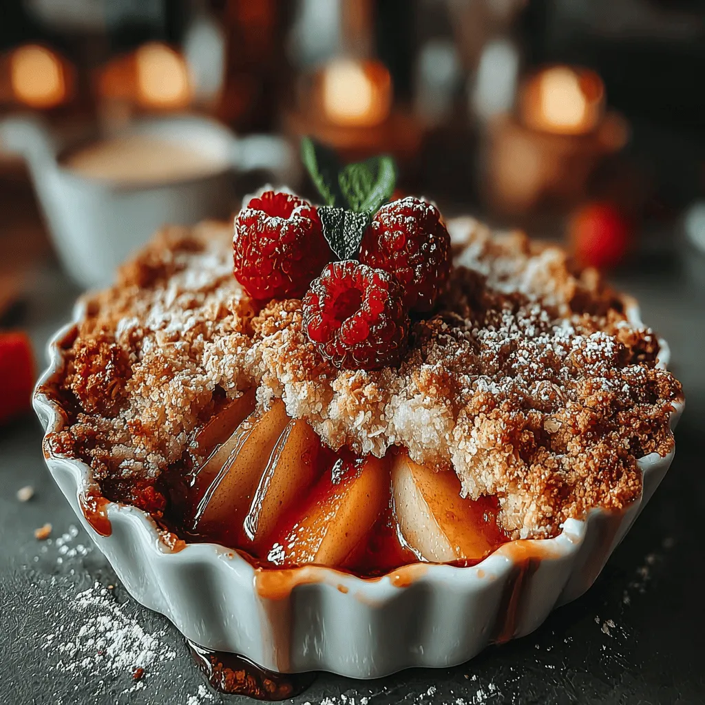 When it comes to desserts that evoke warmth and comfort, few can rival the charm of a homemade cobbler. The Juicy Pear & Raspberry Cobbler is a delightful blend of sweet, tender pears and tart raspberries, creating a perfect marriage of flavors that is sure to please your palate. This dessert not only showcases the best of seasonal fruits but also offers a versatile option that can grace your table for any occasion, from casual weeknight dinners to festive holiday gatherings.