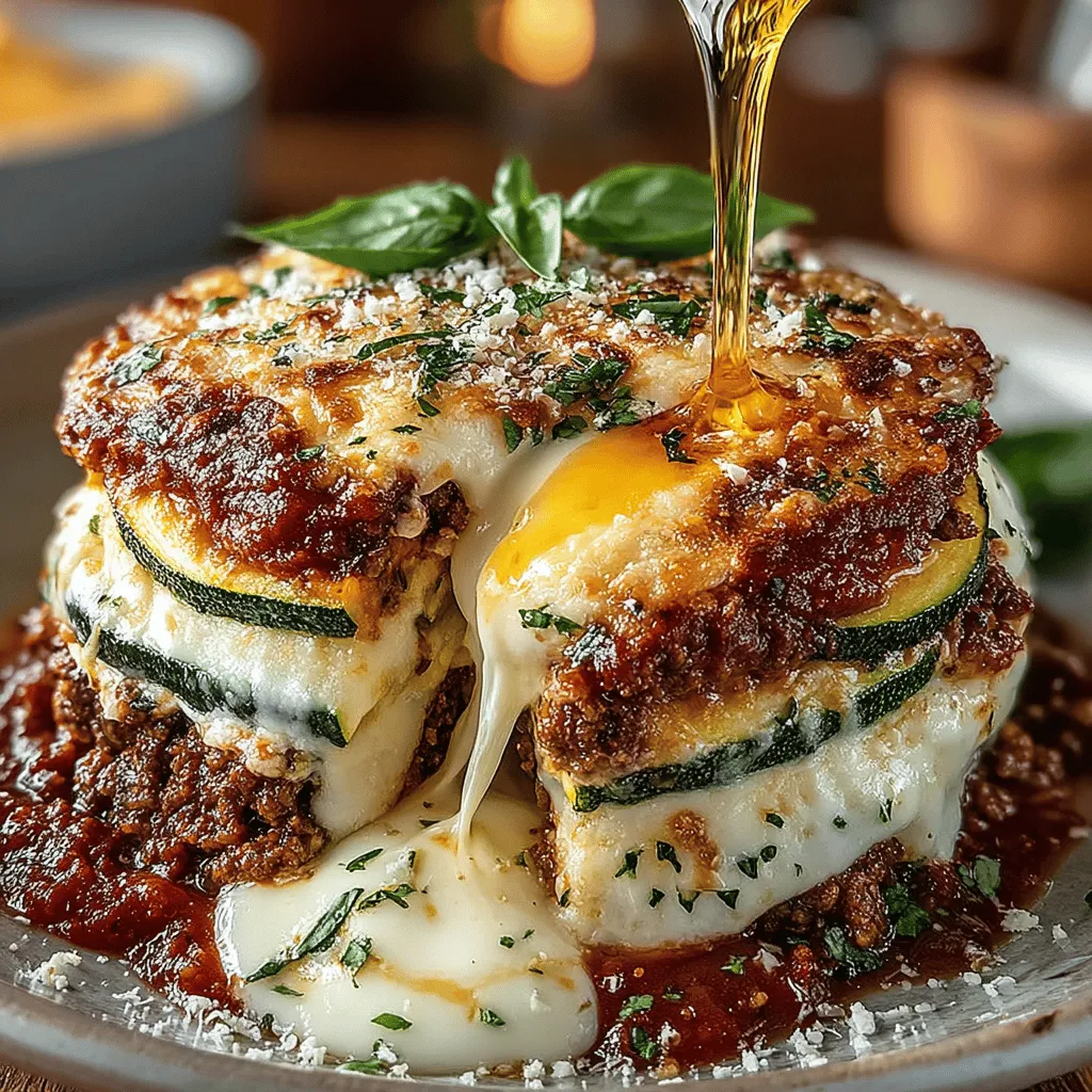 In recent years, low-carb diets have surged in popularity, becoming a go-to choice for many individuals seeking to lose weight, improve overall health, or simply maintain a balanced lifestyle. These diets limit carbohydrate intake, focusing instead on foods rich in protein and healthy fats. As a result, many traditional recipes are being reimagined with low-carb alternatives that still deliver on flavor and satisfaction. One such dish that has gained attention is the Zesty Low-Carb Zucchini Lasagna Bake—a wholesome and flavorful alternative to the beloved classic lasagna.