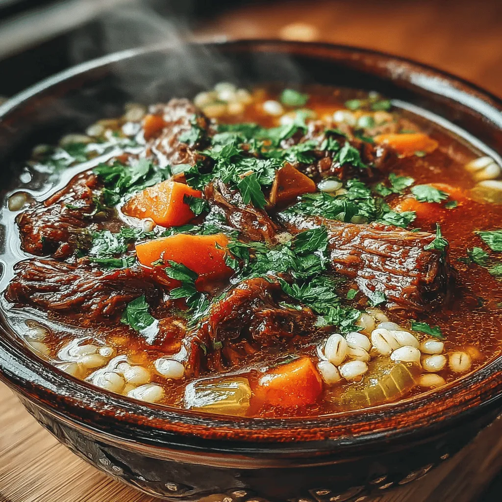 When the crisp chill of autumn settles in or winter's harsh winds begin to blow, there's nothing quite like a steaming bowl of soup to warm the soul. Soups have long been celebrated for their comforting nature; they evoke a sense of home and hearth, bringing families together over a shared meal. Among the myriad of soup varieties, hearty beef soups stand out, offering robust flavors and satisfying textures that fill both the stomach and the spirit.