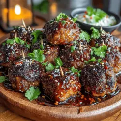 Meatballs hold a special place in the culinary world, transcending geographic boundaries and cultural traditions. From Italian spaghetti and meatballs to Swedish köttbullar, meatballs are a beloved comfort food that can be found in various cuisines worldwide. Their adaptability makes them perfect for any occasion, whether as a hearty main dish, a delectable appetizer, or a convenient meal prep option. In this article, we will explore the mouthwatering Spicy-Sweet Honey Sriracha Glazed Meatballs, a dish that marries the warmth of spices with the sweetness of honey, creating a tantalizing flavor profile that is sure to please.