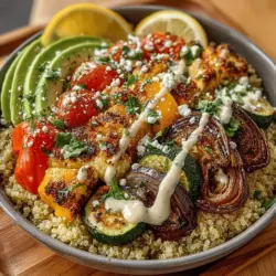 Vibrant Quinoa & Roasted Veggie Power Bowls