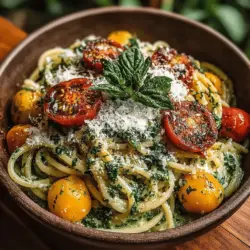 Perfect pasta is the foundation of any great pasta dish, and when preparing Creamy Avocado Basil Pasta, achieving al dente texture is crucial. Al dente, which means “to the tooth” in Italian, refers to pasta that is cooked until it offers a slight resistance when bitten. This not only enhances the overall mouthfeel of the dish but also allows the pasta to better hold onto the creamy sauce.