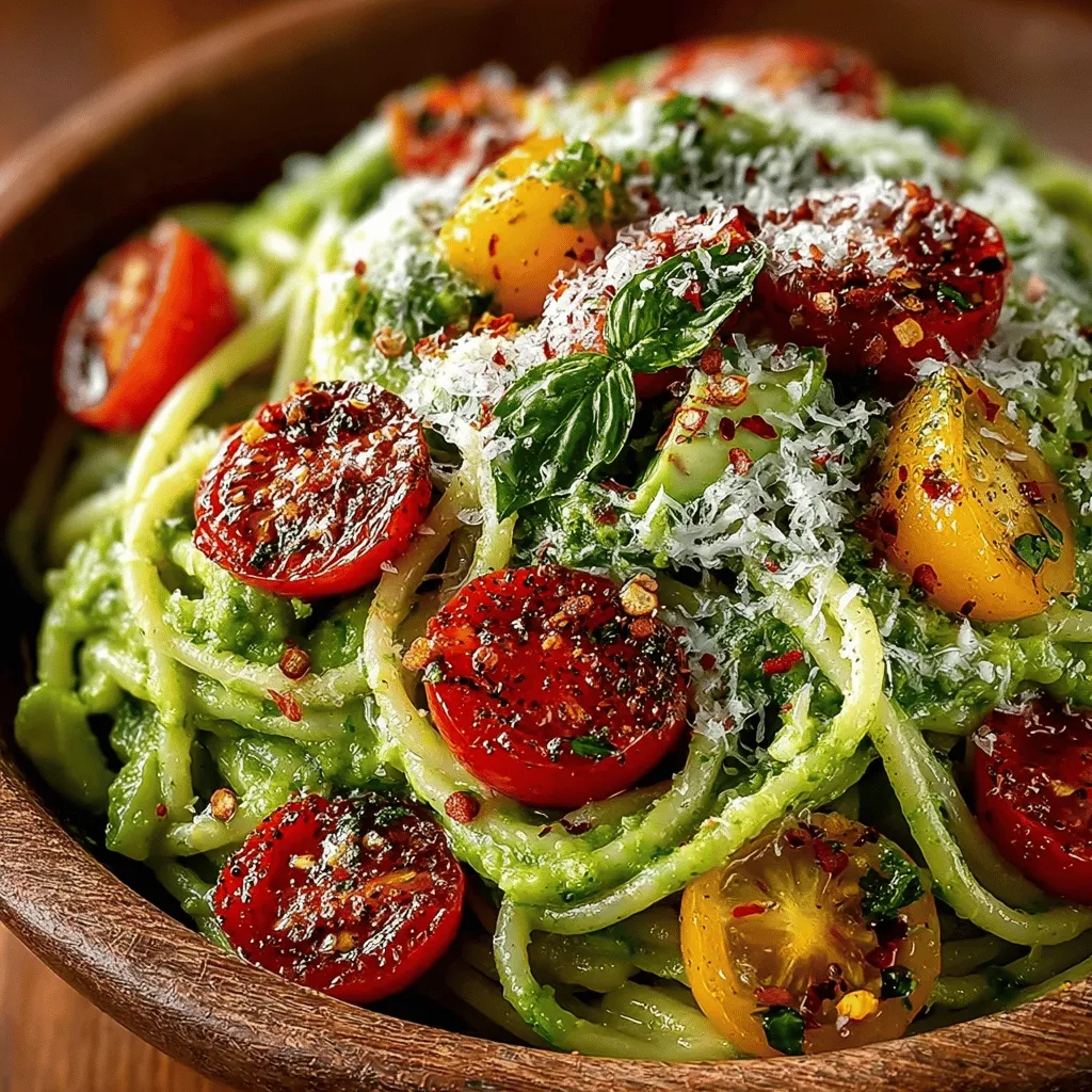 Creamy avocado basil pasta is a delightful dish that combines the rich, buttery texture of ripe avocados with the aromatic freshness of basil, resulting in a meal that is both satisfying and invigorating. This recipe has gained popularity among food enthusiasts for its unique flavor profile and its ability to stay light while still being filling. What makes this dish particularly appealing is its versatility; it can easily be served as a main course or as a side dish, making it suitable for any occasion.