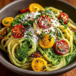 Creamy Avocado Basil Pasta Recipe