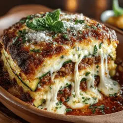 Zucchini Lasagna Delight: A Flavorful Culinary Journey
