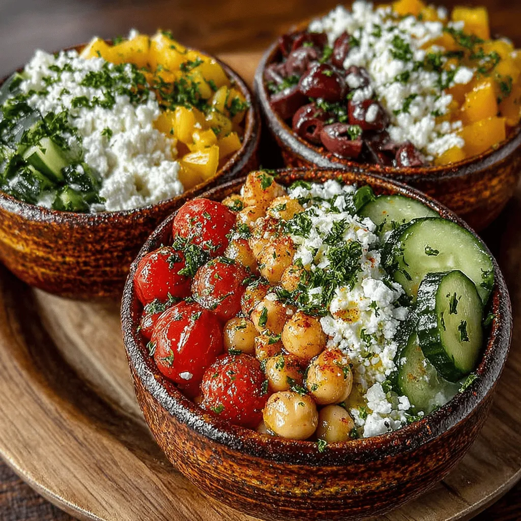 The Mediterranean diet is celebrated globally for its vibrant flavors and remarkable health benefits. Rooted in the culinary traditions of countries bordering the Mediterranean Sea, this diet emphasizes fresh vegetables, whole grains, legumes, and healthy fats, making it both a delicious and nutritious lifestyle choice. One dish that beautifully embodies the essence of this diet is the Mediterranean Chickpea Salad Bowl. This colorful and hearty salad not only tantalizes the taste buds but also promotes overall well-being, making it an ideal choice for quick lunches or light dinners.