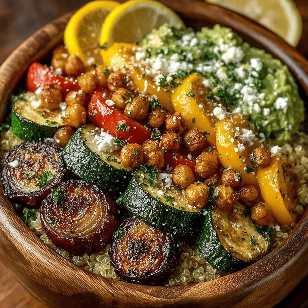 In today's fast-paced world, where convenience often takes precedence over nutrition, finding meals that are both satisfying and healthy can present a significant challenge. Enter Quinoa & Roasted Veggie Power Bowls—an innovative culinary solution that combines vibrant flavors with essential nutrients. These power bowls are not just a feast for the eyes; they are a powerhouse of health benefits, packed with protein, fiber, and a variety of vitamins that support overall well-being. Whether you're a busy professional, a health-conscious individual, or simply someone looking to enjoy a delicious meal, this recipe is designed to fuel your body while tantalizing your taste buds.