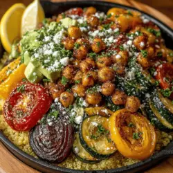 Quinoa & Roasted Veggie Power Bowls