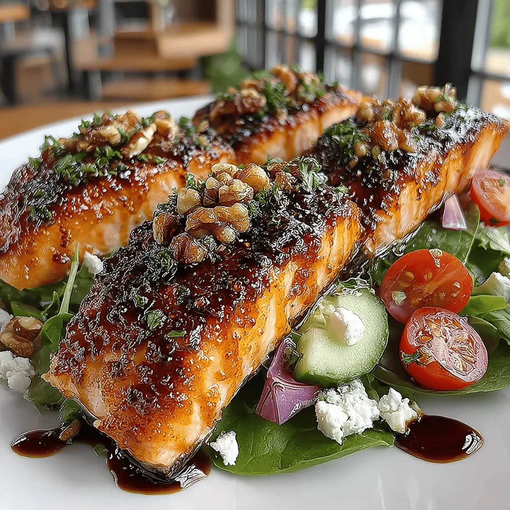 In the world of culinary creations, few dishes can boast the harmonious blend of flavors and textures that the Honey Mustard Glazed Salmon Salad offers. This vibrant dish features succulent salmon fillets, perfectly glazed with a sweet and tangy honey mustard sauce, served atop a crisp bed of mixed greens. It’s not just a feast for the eyes; it’s a celebration of health, flavor, and culinary craftsmanship that appeals to both the palate and the well-being of those who indulge in it.