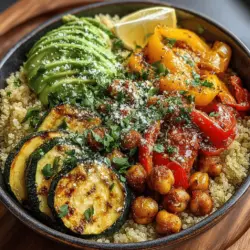 Vibrant Quinoa and Roasted Veggie Power Bowls