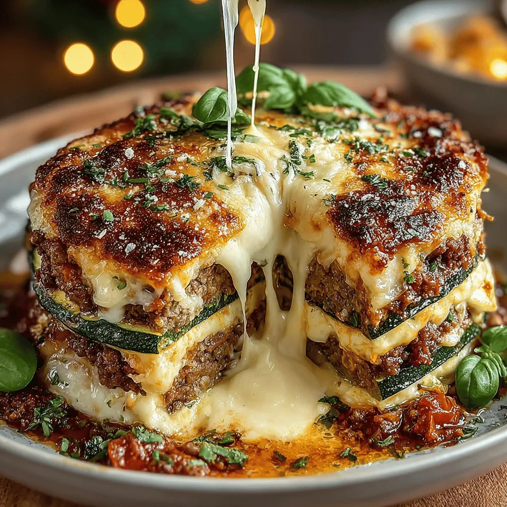 In today's dietary landscape, low-carb recipes have gained immense popularity among health-conscious individuals and those looking to shed a few pounds. With the rise of ketogenic and paleo diets, many home cooks are seeking satisfying meal options that do not compromise on flavor while keeping carbohydrate intake in check. Among the myriad of low-carb dishes, one standout recipe is the Low-Carb Zucchini Lasagna Bake. This dish not only offers a comforting taste reminiscent of traditional lasagna but also caters to those pursuing a healthier lifestyle.
